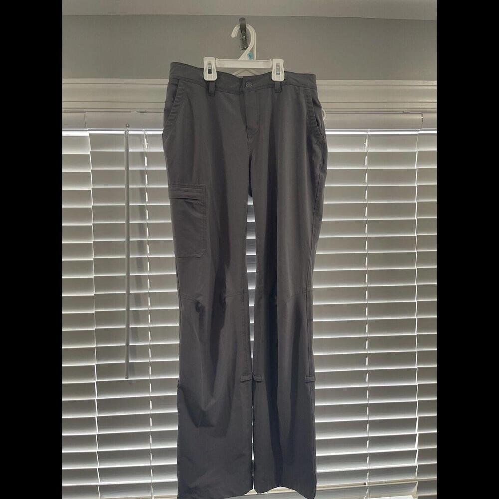 REI Co-op Women's Kornati Roll-up Travel Hiking Outdoor Pants Size 6 Gray